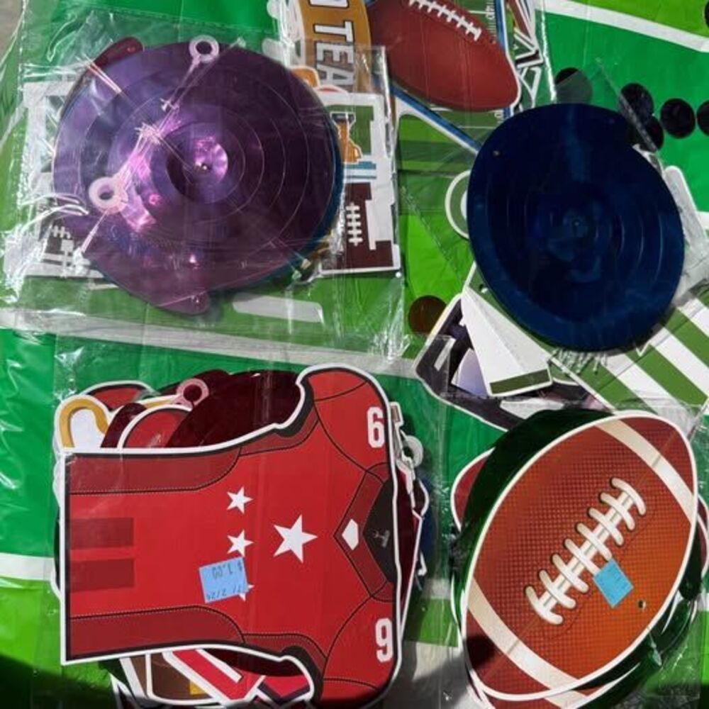 Football Birthday Decor